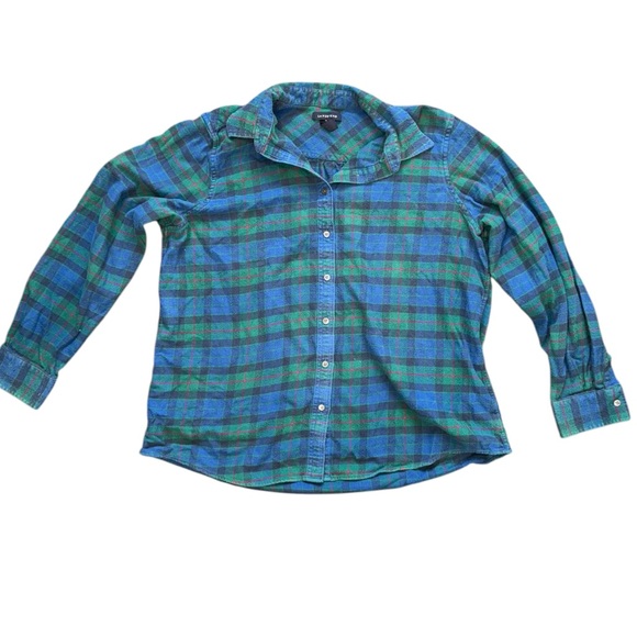 Blue Flannel Button Down - Picture 5 of 14